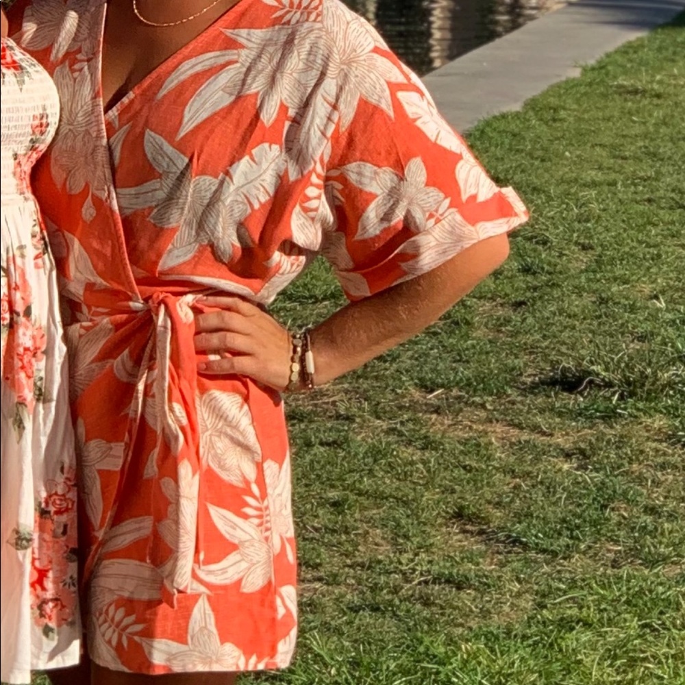 Women’s Boutique Pink Wrap Dress